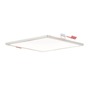Hranatá - RED R12172 SLENDER SLIM SQ 17 zápustná matný nikl 230V LED 24W 3000K - RED - DESIGN RENDL - foto 3