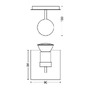 Bodová - PH 55080/48/PN TITAN SVÍTIDLO BODOVÉ GU10 max. 50W 230V, hliník - PHILIPS (915000873002) - foto 3