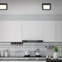 Hranatá - BRI 3466415 LED stropní svítidlo, 22,5 cm, 16,5 W, černá (starý kód: BRI 3466-415) - BRILONER - foto 3