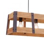 Podélná - LD 15721-79 CRATE Závěsné svítidlo ze dřeva a kovu v rustikálním designu - LEUCHTEN DIREKT / JUST LIGHT - foto 3