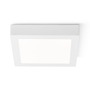 Hranatá - RED R10490 SLENDER SQ přisazená bílá 230V SMD LED 18W 3000K - RED - DESIGN RENDL - foto 3