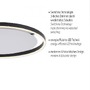 Kruhová - LD 15392-13 RITUS LED stropní svítidlo antracit, kruhové, pr.60cm, stmívatelné, Switchmo, teplá bílá krokově stmívatelné 3000K - LEUCHTEN DIREKT / JUST LIGHT - foto 3