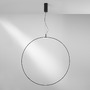Kruhová - FAN LED-TOORX-S100-NER Závěsné svítidlo LED TOORX černá 50 W 5630lm CCT pr.100x270 cm - FANEUROPE - foto 3