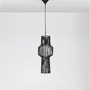 Dekorativní - NV 9586511 Závěsné svítidlo BREDO černý hliník černý kabel E27 1x12W 230V IP20 bez žárovky - NOVA LUCE - foto 3