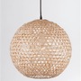 Koule - NV 9581501 Závěsné svítidlo MELODY přírodní bambus černý kabel E27 1x12W IP20 bez žárovky - NOVA LUCE - foto 3