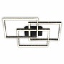 Hranatá - BRILO 3752-015 LED stropní svítidlo, 52 cm 57 W, 5700 lm, černá - BRILO - foto 3