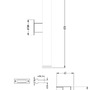 Přisazená - IMPR 687132 Deko-Light nábytkové přisazené svítidlo zrcadlové Line I 12V DC 8W 3000 K 380 lm 312 stříbrná - foto 3