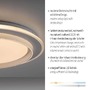 Kruhová - LD 14297-16 LED stropní svítidlo, stmívatelné, bílé, s dálkovým ovladačem, 2700-6500K - JUST LIGHT - foto 3