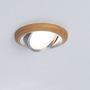Kruhová - P 92239 LED vestavné svítidlo Lanati 3ks sada kruhové 84mm 30° Coin 3x6W 230V 2700K dub/hliník broušený - PAULMANN - foto 3