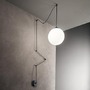 Koule - ILUX 160856 Závěsné svítidlo Ideal Lux Boa SP1 nero 160856 černé - IDEALLUX - foto 3