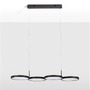 Podélná - NV 9248117 Závěsné svítidlo MAGNUS černý hliník a akryl LED 41W 230V 3000K IP20 stmívatelné - NOVA LUCE - foto 3