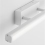 K zrcadlu - NV 787014 Nástěnné svítidlo nad obrazy a zrcadla WILLOW bílý hliník a akryl LED 12W 230V 3000K IP44 - NOVA LUCE - foto 3
