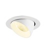 Kruhová - LA 1009895 NUMINOS® GIMBLE XL Stropní vestavné svítidlo, 3000 K, 40°, bílá - BIG WHITE (SLV) - foto 3