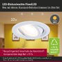 Kruhová - P 93166 LED vestavné svítidlo FixedLED 20ks sada výklopné 25° 20x4,8W 230V 3000K bílá - PAULMANN - foto 3