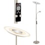 Stojací lampy - BRILO 1340-022 LED nepřímé osvětlení se čtecí lampou, noční světlo, časovač, vypínač, stmívatelné - BRILO - foto 3
