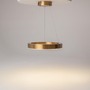 Dekorativní - M MOD415PL-L36BS4K Závěsné svítidlo Saturno 4000K 36W 2500lm mosaz ocel studená bílá - MAYTONI - foto 3