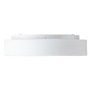 Kruhová - OS ELS68067 ELSA 3 stropní/nástěnné skleněné svítidlo bílá IP44 3000 K 19W LED HF - OSMONT - foto 3
