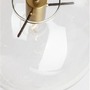 Koule - NV 9416930 Závěsné svítidlo MIRALE zlatý kov čiré sklo a černý PVC kabel E27 1x12W 230V IP20 bez žárovky - NOVA LUCE - foto 3