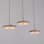 Vícečetná - LD 13141-39 LED závěsné svítidlo PLATA, písková barva, 3-ramenné, stmívatelné, Comfort Lift, krokově stmívatelné, 3000K - JUST LIGHT - foto 3