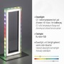 Stolní lampy dekorační - LD 14639-55 FELIX60 LED stolní lampa, stříbrná barva, šňůrový vypínač, Rainbow RGB, dálkový ovladač RGB+2700-5000K - LEUCHTEN DIREKT / JUST LIGHT - foto 3