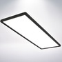 Hranatá - BRILO 7402415 Ultraplochý LED panel s přímým a nepřímým osvětlením, 29,3 cm, LED, 22 W, 3000 lm, černá (starý kód: BRILO 7402-415) - BRILO - foto 3