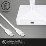 Na stůl - BRILO 7464010 LED nabíjecí stolní lampa, 25,5 cm, 2,3W, 65lm transparentní - BRILONER - foto 3