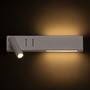 S ramenem - RED R14523 ODEON nástěnné svítidlo LED 4W 840lm 3000K 55x25cm - RED - DESIGN RENDL - foto 3