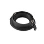 Kruhová - LA 1007444 NEW TRIA® 95 kroužek pro vestavbu do stropu, D: 11 H: 2,6 cm, IP 20, černá - BIG WHITE (SLV) - foto 3
