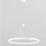 Kruhová - NV 9172735 Závěsné svítidlo EMPATIA bílý hliník a akryl LED 60W 230V 3000K IP20 stmívatelné - NOVA LUCE - foto 3