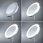 Stolní lampy dekorační - P 71150 LED kosmetické zrcadlo Masua IP44 CCT 230V 4W chrom - PAULMANN - foto 3