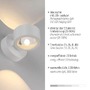 Nepřímé osvětlení - LD 19330-16 LED nástěnné svítidlo na baterie AKKU-CHIA, bílá, 3000K - JUST LIGHT - foto 3