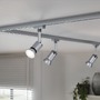 GU10/GZ10 - P 28976 Standard 230V LED reflektor GU10 1ks-sada 6,5W 2700K hliník - PAULMANN - foto 3