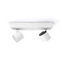 Bodová - PH 56242/31/P0 LED WarmGlow Bodové svítidlo Philips Star 56242/31/P0 bílé 2200K-2700K 2x4,5W - PHILIPS (915005307201) - foto 3