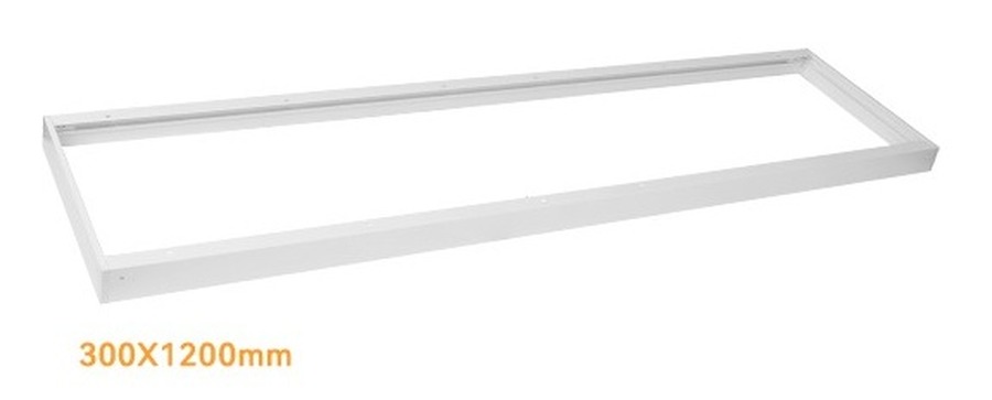 Příslušenství pro LED panely - Přisazený rám panelu 30x120cm, výška 4,2cm - foto 1