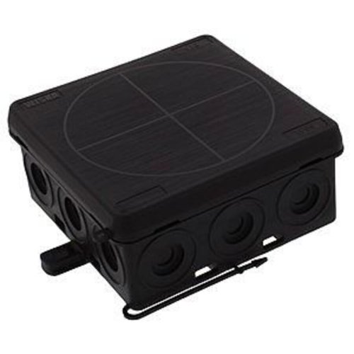 krabice a věnečky - Krabice do vlhka, WISKA 86 x 86 x 41mm zaklap., IP55 ( F12 ), KA 012 - foto 1