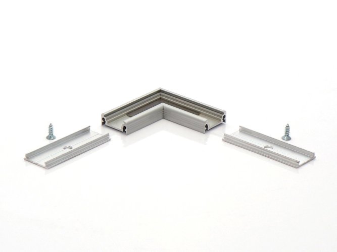 Úchyty, spojky, závěsný materiál - Rohová spojka profilu eloxovaný SURFACE14, A2990020 - foto 1
