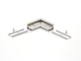 Úchyty, spojky, závěsný materiál - Rohová spojka profilu CORNER10 elox, 83110020