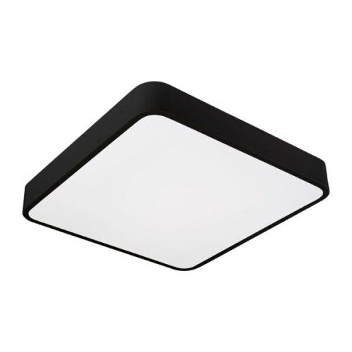 Hranatá - LED stropní svítidlo černé, LED 30W, čtvercové, IP20 - foto 1
