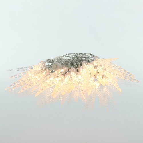 Vánoční řetězy, závěsy a stromky - Vánoční řetěz rampouchy akryl RXL 447, 40LED, WW, Retlux - foto 1