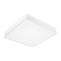 Hranatá - LED stropní svítidlo bílé, LED 30W, čtvercové, IP20