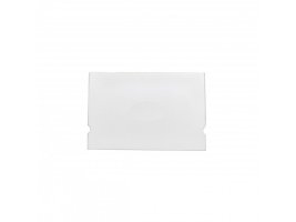 Difuzory a koncovky - Koncovka profilu Surface 7 plná, bílá