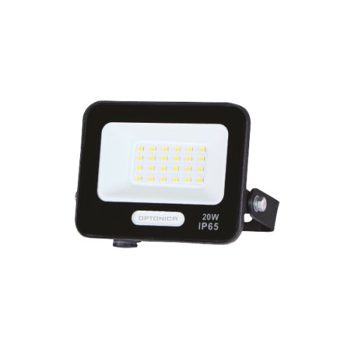 Přisazené reflektory - LED SMD reflektor 20W, IP65, černé provedení - foto 1