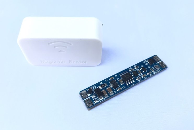 LED ovladače do profilu - Magnetický ovladač MG1 do profilu, dosah 1,5cm, 12-24VDC, 3A - foto 1