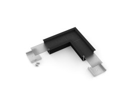 Úchyty, spojky, závěsný materiál - VARIO30-07 rohová spojka 90 st černý elox, V4790021s