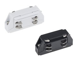 3 Fázový systém TRACK3 230V AC - Třífázová přímá spojka MINI systému TRACK3, bílá