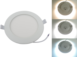 LED panely kruhové - Kulatý 18W CCT LED panel, nastavení barvy 3000-6500K, 1450Lm, 3 roky záruka