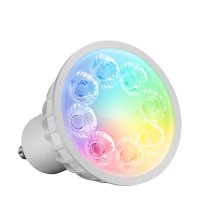 LED žárovky - 4W LED žárovka RGB+CCT, GU10, RF 2.4GHz, FUT103, Mi-Light