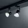 Svítidla - FAN LED-EXPRESS-B Třífázový lištový reflektor EXPRESS černý, 1xE27, 14 x 10 cm - FANEUROPE - foto 4