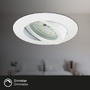 Kruhová - BRI 7232036 3ks sada LED vestavné svítidlo, pr. 8,2 cm, 5,5 W, bílé (starý kód: BRI 7232-036) - BRILONER - foto 4