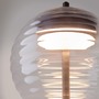 Stolní lampy dekorační - M P060TL-L12BK Stolní lampa Mystic 3000K 8W teplá bílá černý kov skleněné stínidlo - MAYTONI - foto 4